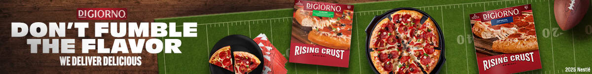 DiGiorno - Don't fumble the flavor, we deliver delicious