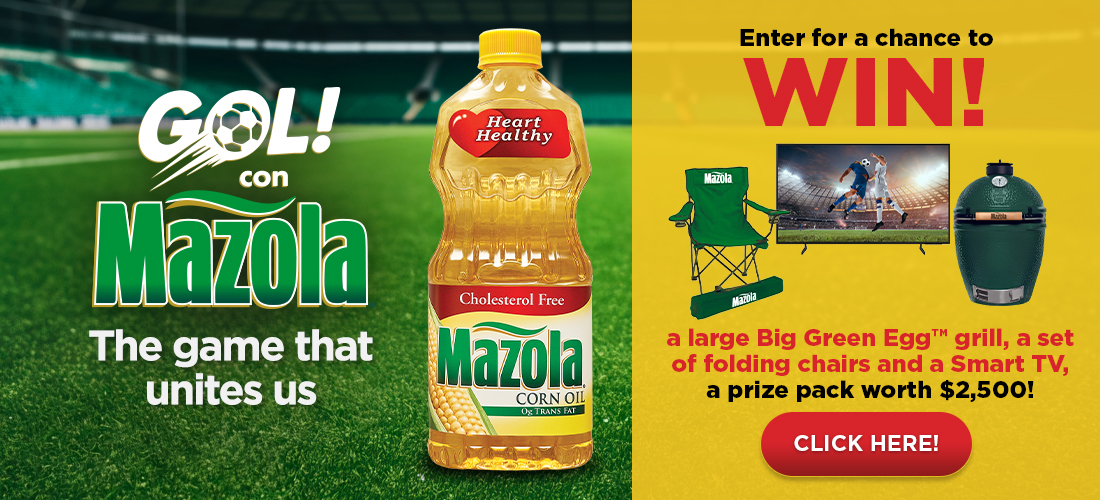 Enter for a chance to win a large Big Green Egg™ grill, a set of folding chairs and a Smart TV, a prize pack worth $2,500!